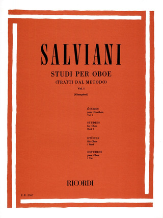 Clemente Salviani: Studi per oboe 1