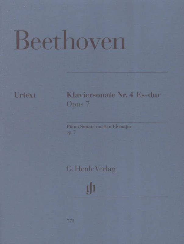 Ludwig van Beethoven - Piano Sonata no. 4 E flat major op. 7