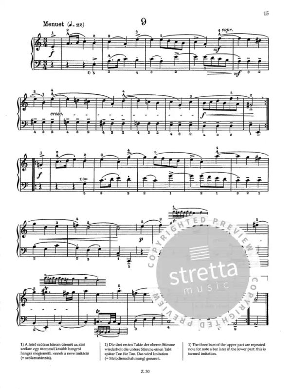 Johann Sebastian Bach - 13 leichte Stücke aus dem "Notenbüchlein für Anna Magdalena Bach" (3)