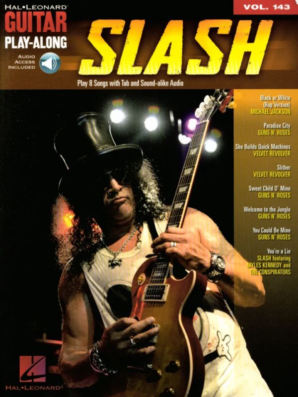 Slash - Guitar Play-Along Volume 143: Slash (Book/Online Audio)