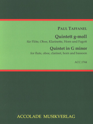 Paul Taffanel: Quintett g-moll