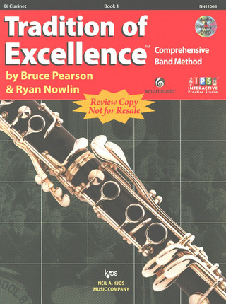 Bruce Pearson m fl.: Tradition of excellence 1 – Klarinette in B