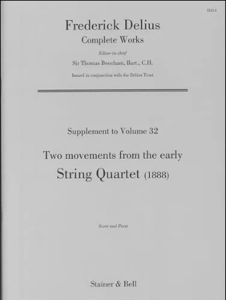 Frederick Delius - 2 Movements from the early String Quartet