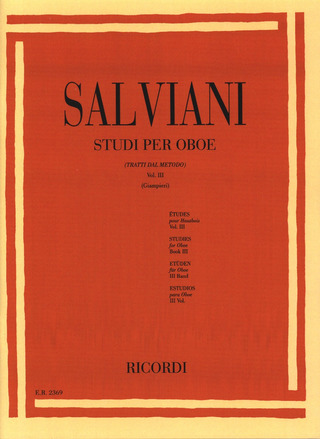 Clemente Salviani - Studi per oboe 3