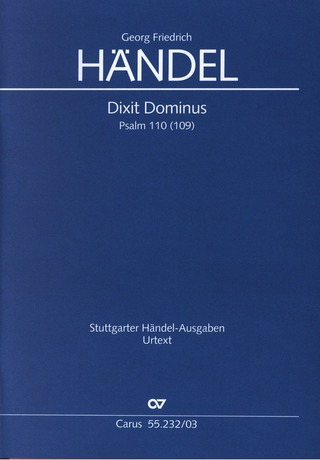 Georg Friedrich Händel - Dixit Dominus HWV 232