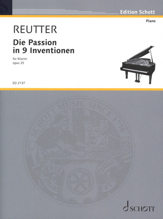 Hermann Reutter - Die Passion in 9 Inventionen op. 25