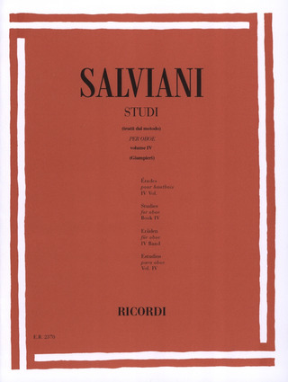 Clemente Salviani: Studi per oboe 4