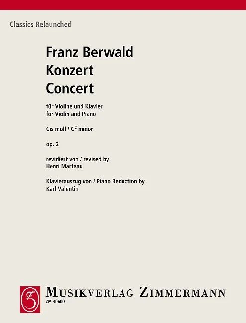 Franz Berwald - Konzert cis-Moll