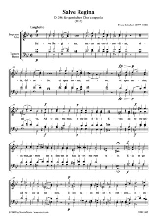 Franz Schubert - Salve Regina