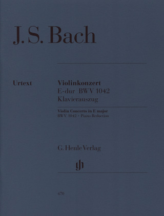 Johann Sebastian Bach - Violin Concerto E major BWV 1042