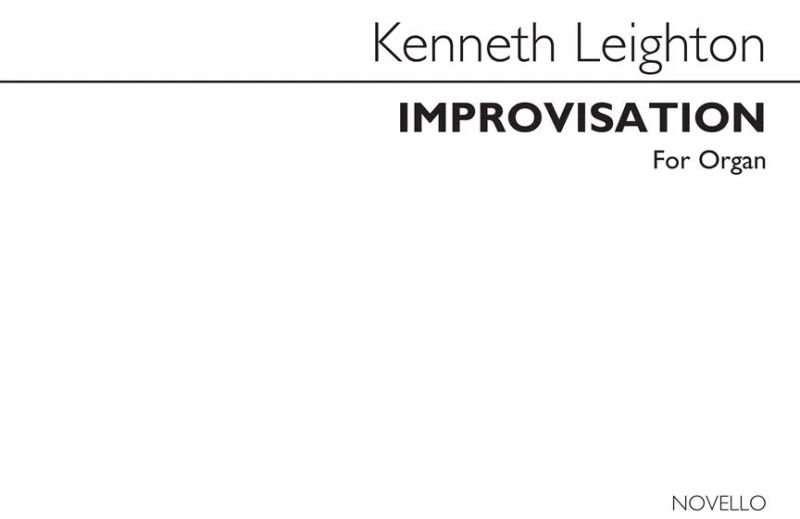 Kenneth Leighton - Improvisation (In Memoriam Maurice De Sausmarez)