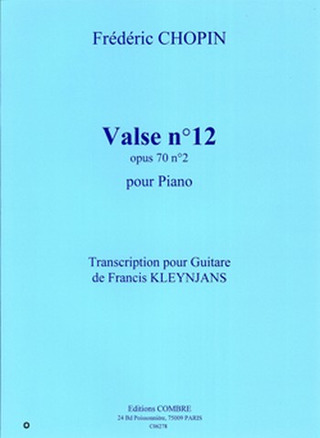 Frédéric Chopin - Valse n°12 Op.70 n°2