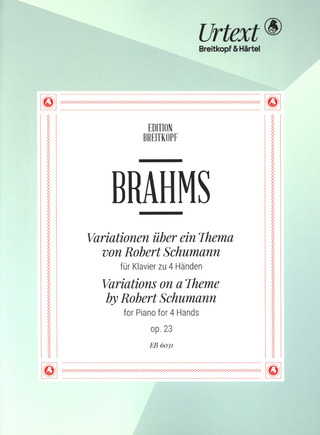 Johannes Brahms - Variationen op. 23