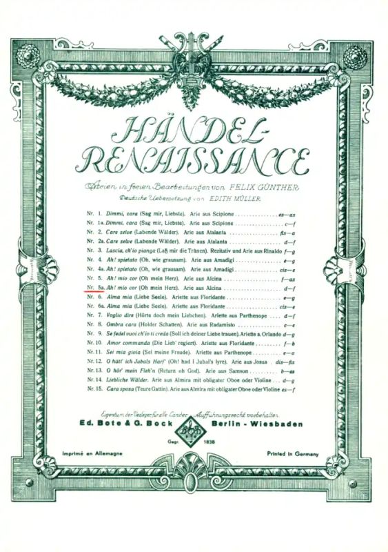 Georg Friedrich Händel - Händel-Renaissance