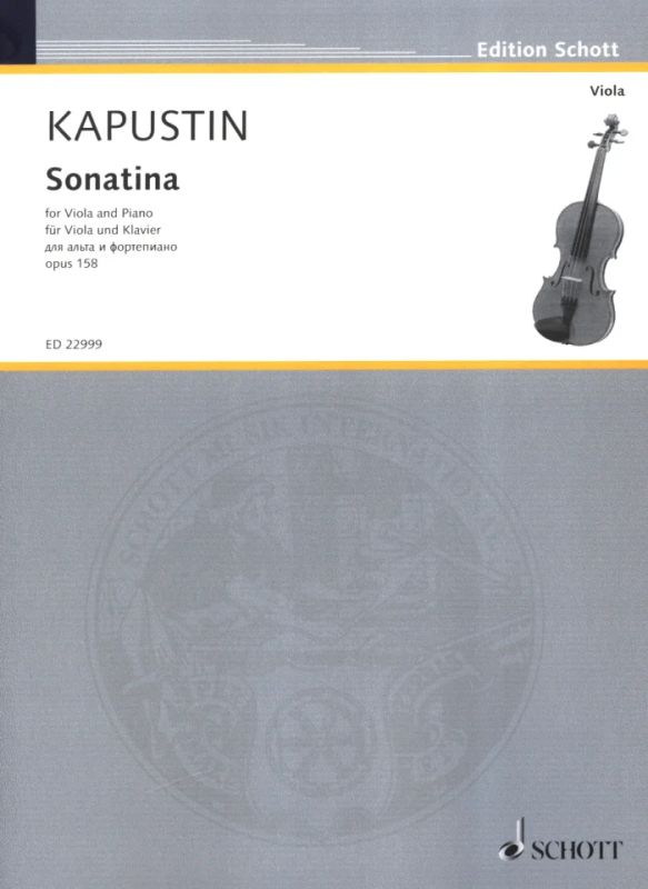 Nikolai Kapustin - Sonatina op. 158