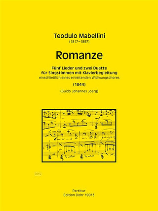 Teodulo Mabellini - Romanze