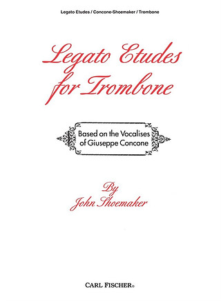 Giuseppe Concone - Legato Etudes for Trombone