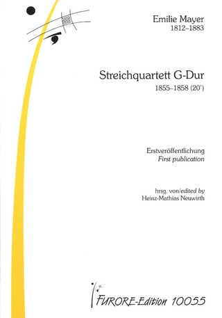 E. Mayer - Streichquartett G-Dur