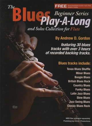 The Blues Play-A-Long and Solos Collection for Flute