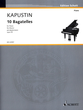 Nikolai Kapustin: 10 Bagatelles op. 59