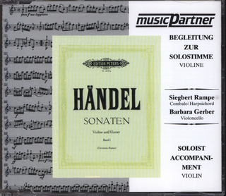 Georg Friedrich Händel - Sonaten für Violine und Basso continuo – Band 1 HWV 361/368/370