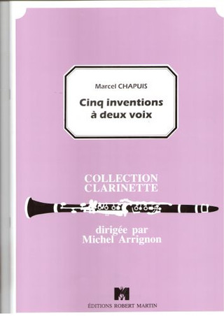 Marcel Chapuis: Cinq inventions à deux voix