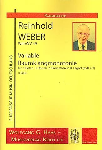 Weber Reinhold - Variable Raumklangmonotonie WEBWV 49