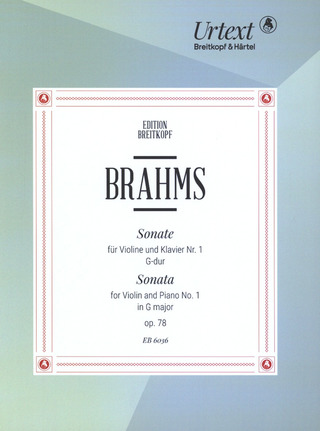 Johannes Brahms - Sonate Nr. 1 G-dur op. 78