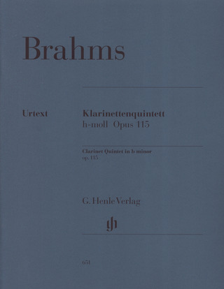 Johannes Brahms - Klarinettenquintett h-Moll op. 115