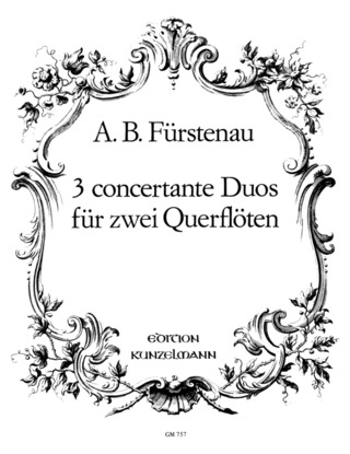 Anton Bernhard Fürstenau - Drei Duos für 2 Flöten