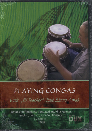 Playing Congas - with El Teacher Jose Eladio Amat