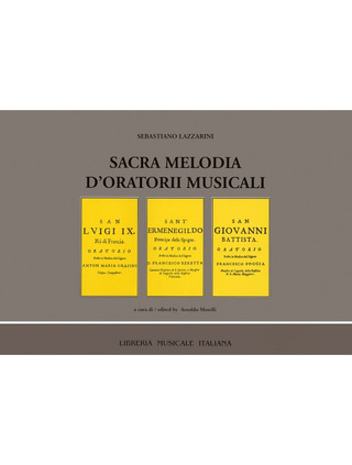 Sebastiano Lazzarini - Sacra melodia d'oratorii musicali