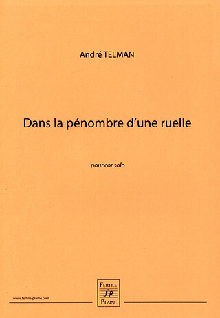 André Telman - Dans La Pénombre D'une Ruelle