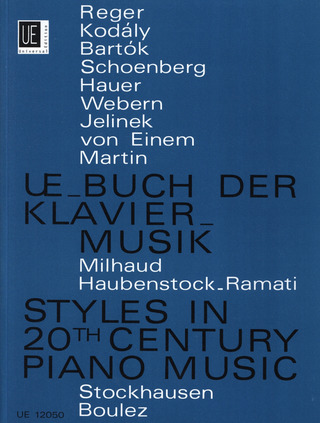 UE-Buch der Klaviermusik des 20. Jahrhunderts