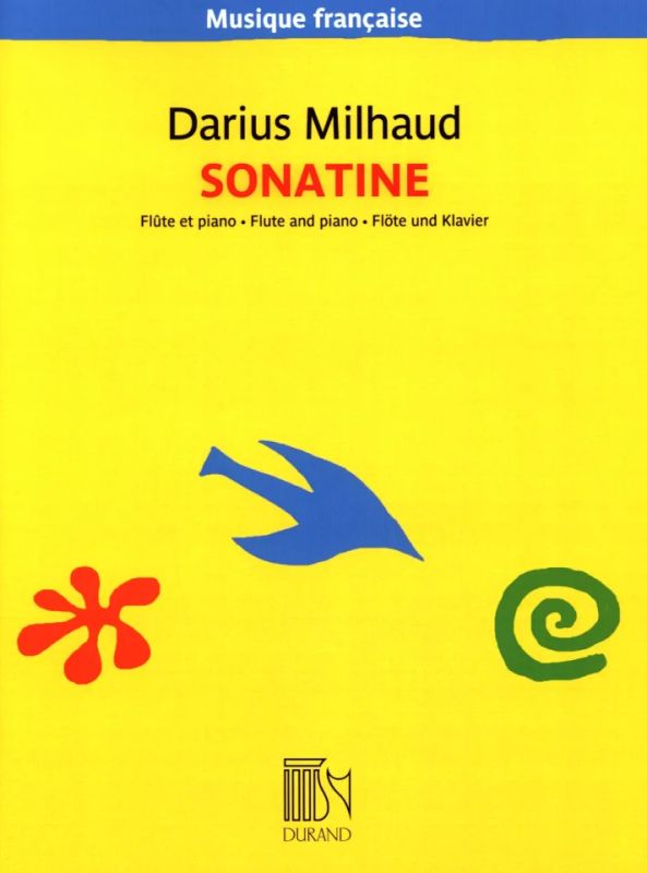 Darius Milhaud - Sonatine pour flûte et piano