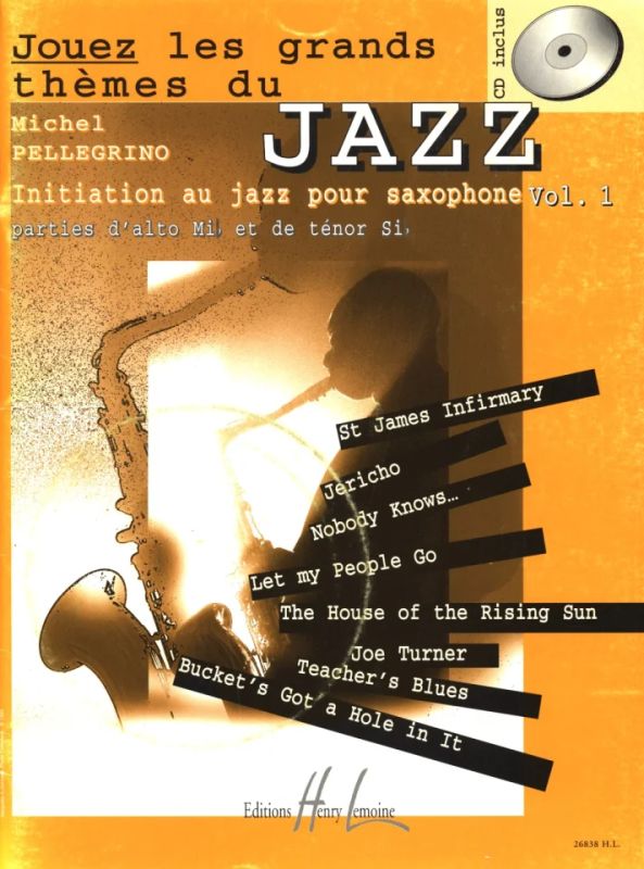 Michel Pellegrino - Jouez les grands thèmes du jazz Vol.1
