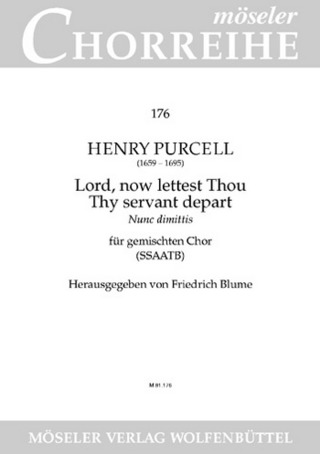 Henry Purcell - Lord, now lettest Thou Thy servant depart