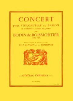 Joseph Bodin de Boismortier - Concert en ré maj.