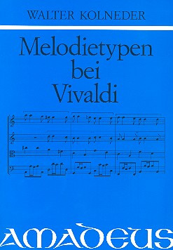 Walter Kolneder: Melodietypen bei Vivaldi