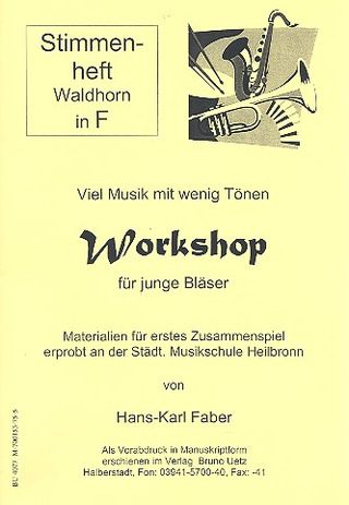 Hans-Karl Faber - Workshop für junge Bläser