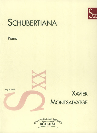 Xavier Montsalvatge - Schubertiana