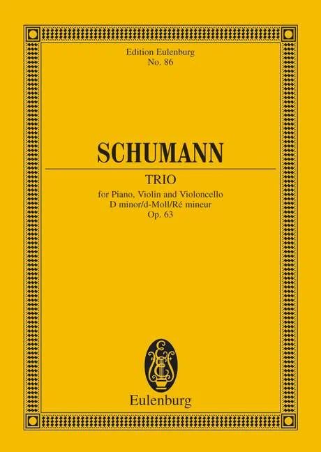Robert Schumann - Trio pour Piano Ré mineur
