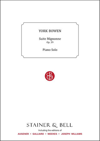 York Bowen - Suite Mignonne op. 39