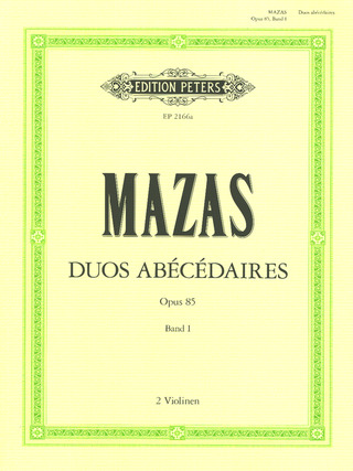 Jacques Féréol Mazas - Duos op. 85