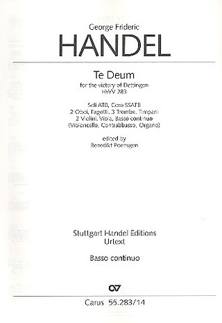 George Frideric Handel - Te Deum for the Victory of Dettingen HWV 283