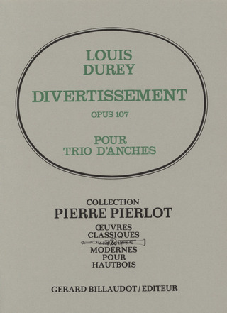Louis Durey: Divertissement Op 107