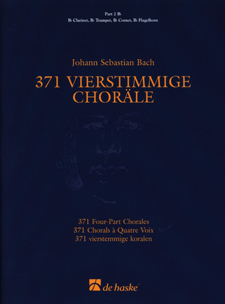Johann Sebastian Bach - 371 Four-part Chorales