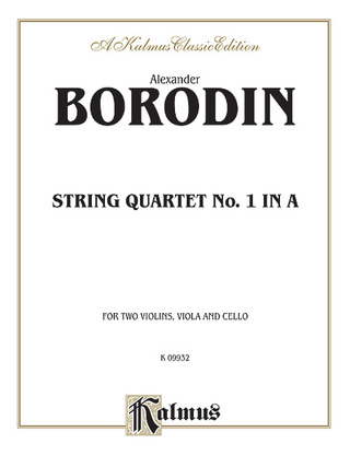 Alexander Borodin: String Quartet No. 1 in A