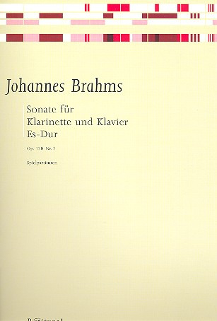 Johannes Brahms: Sonate Es-Dur Op 120/2