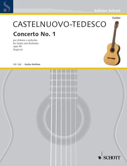 Mario Castelnuovo-Tedesco - Concerto in D No. 1
